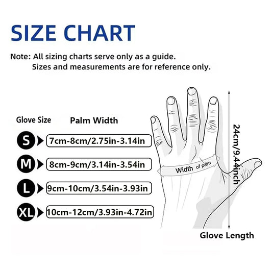 20/50/100PCS Disposable Black Nitrile Gloves for Household Use Latex Free Powder Free Cleaning Gloves Tattoo Hairdressing Tools