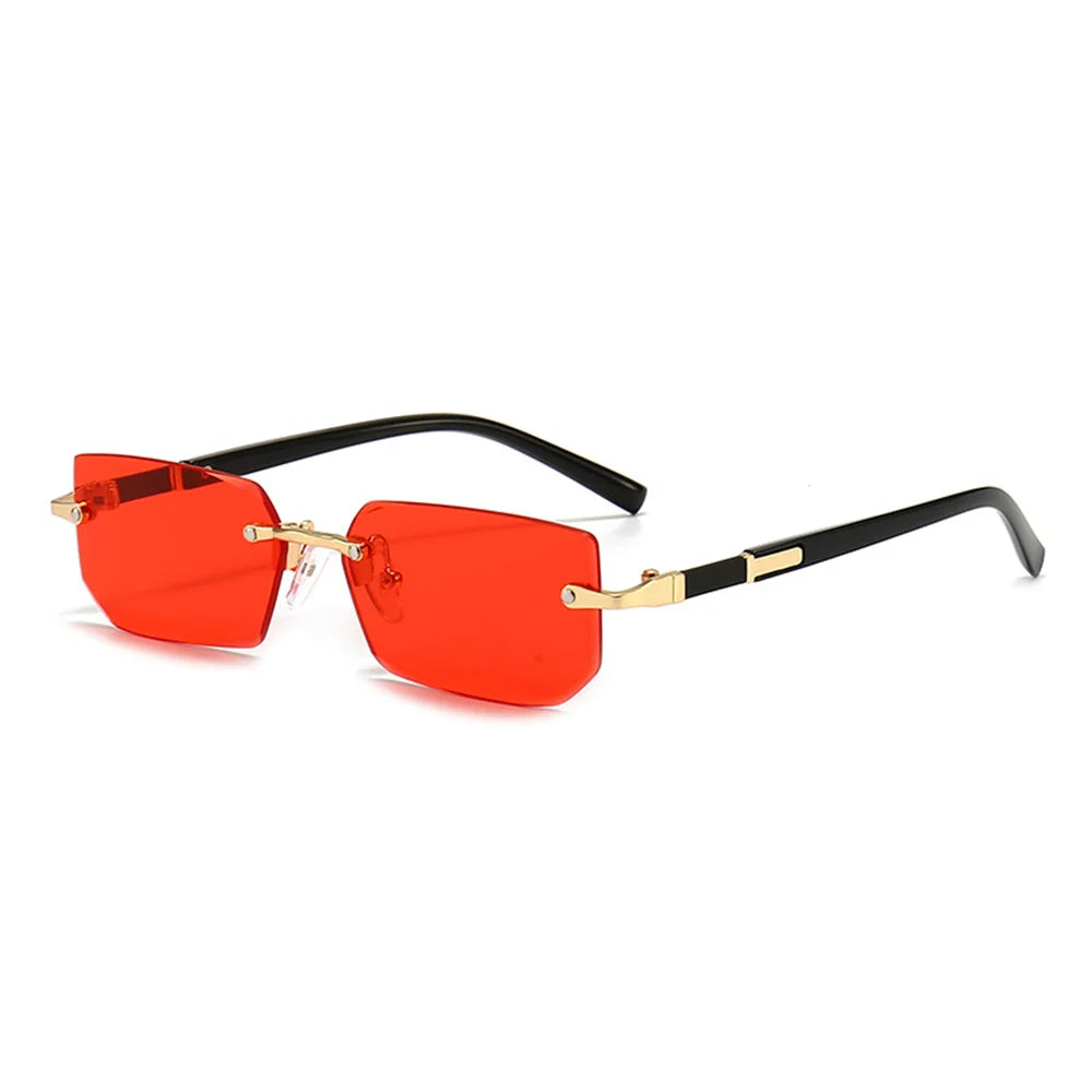Goggles Rimless Sun Glasses Designer Shades Luxury Brand Eyewear For Beach Summer Fashion Travel