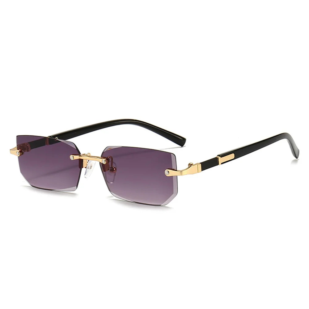 Goggles Rimless Sun Glasses Designer Shades Luxury Brand Eyewear For Beach Summer Fashion Travel