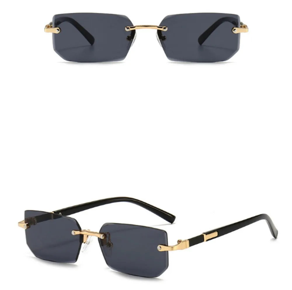 Goggles Rimless Sun Glasses Designer Shades Luxury Brand Eyewear For Beach Summer Fashion Travel