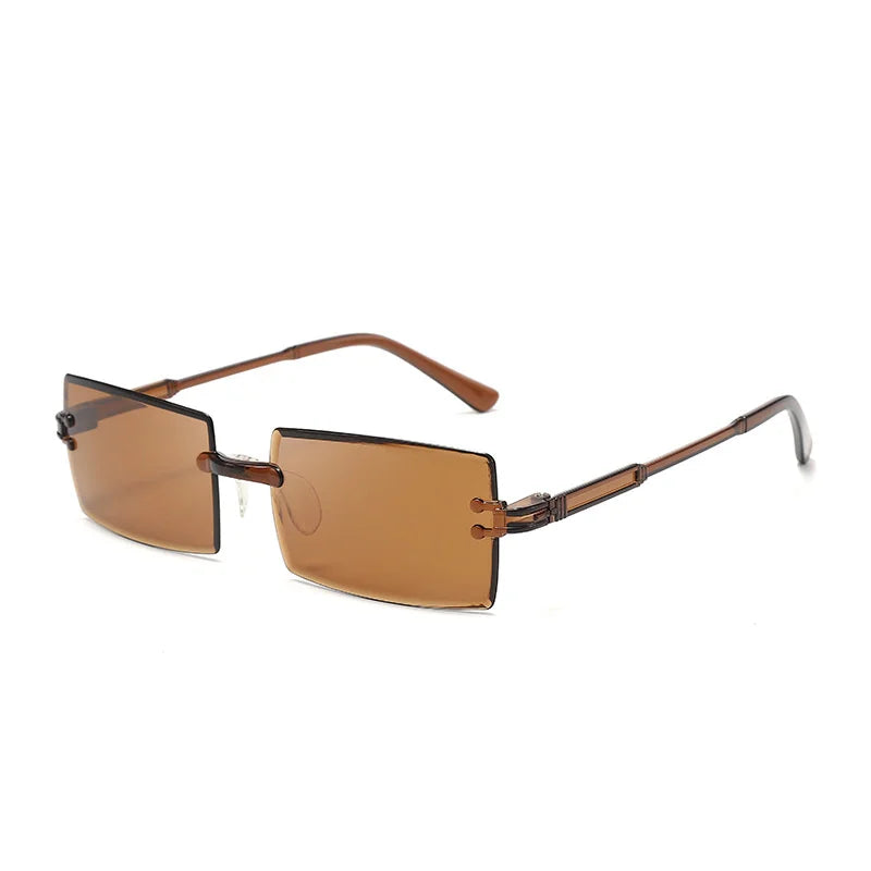 Goggles Rimless Sun Glasses Designer Shades Luxury Brand Eyewear For Beach Summer Fashion Travel