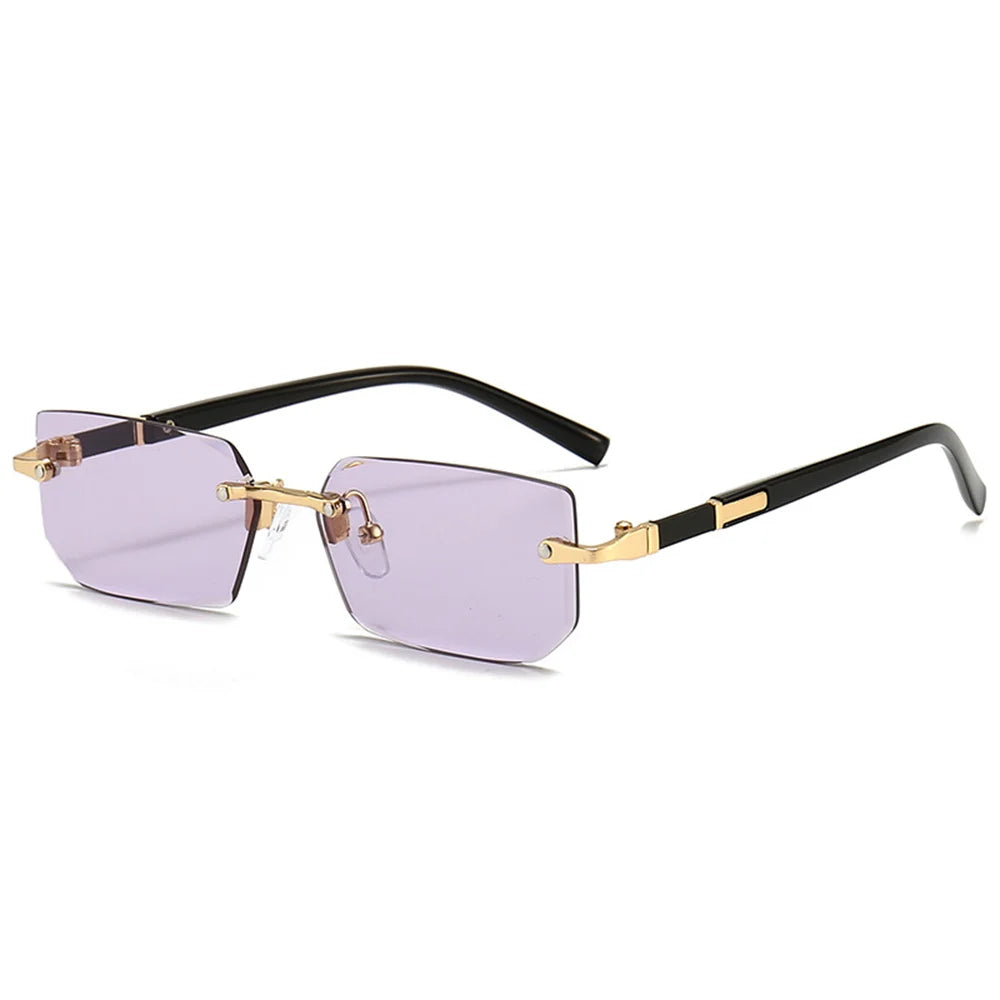 Goggles Rimless Sun Glasses Designer Shades Luxury Brand Eyewear For Beach Summer Fashion Travel