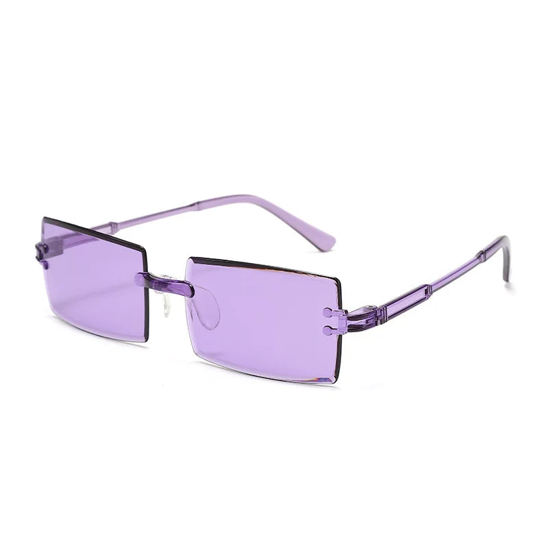 Goggles Rimless Sun Glasses Designer Shades Luxury Brand Eyewear For Beach Summer Fashion Travel