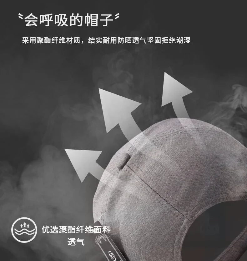Fashionable Outdoor Unisex Baseball Cap Summer Autumn New Style Versatile Hat Sun Protection Embroidery woman cap  Men's Cap