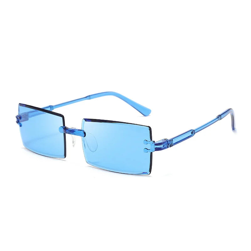 Goggles Rimless Sun Glasses Designer Shades Luxury Brand Eyewear For Beach Summer Fashion Travel