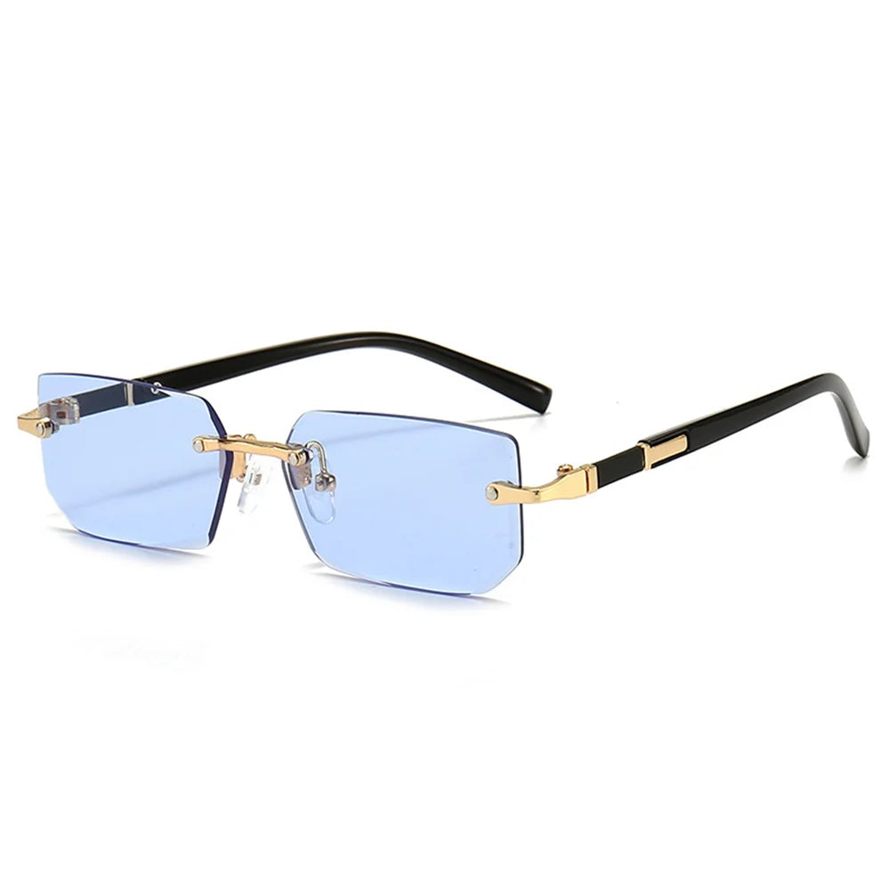 Goggles Rimless Sun Glasses Designer Shades Luxury Brand Eyewear For Beach Summer Fashion Travel