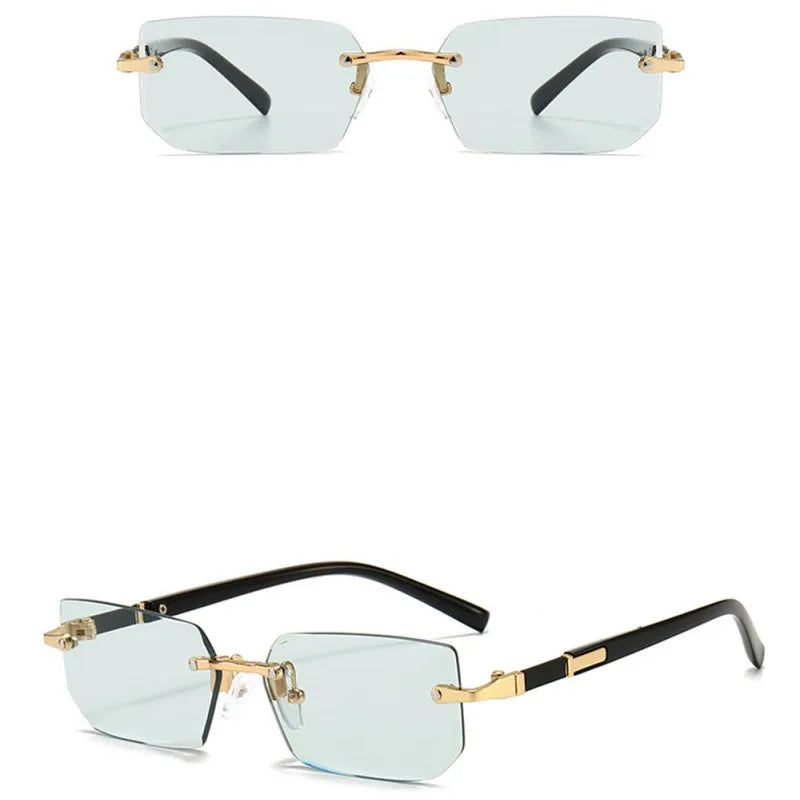 Goggles Rimless Sun Glasses Designer Shades Luxury Brand Eyewear For Beach Summer Fashion Travel