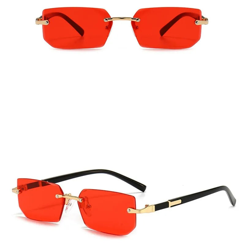 Goggles Rimless Sun Glasses Designer Shades Luxury Brand Eyewear For Beach Summer Fashion Travel