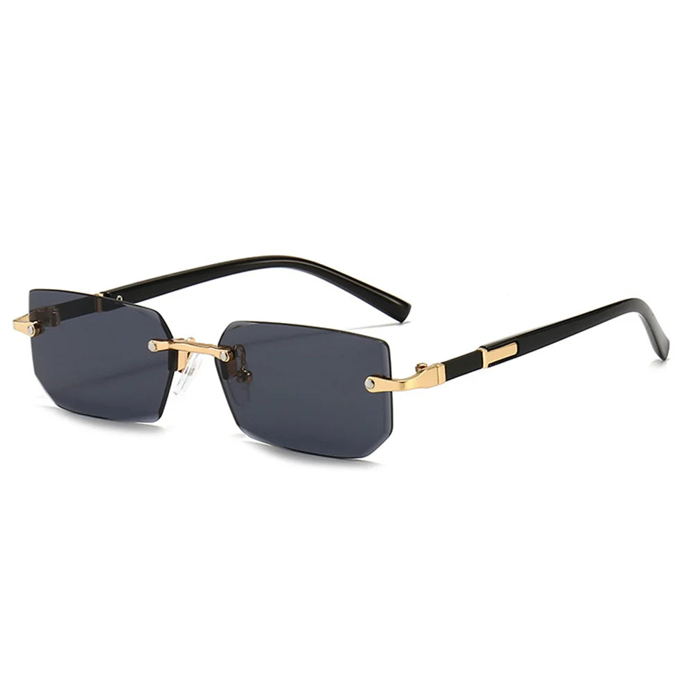 Goggles Rimless Sun Glasses Designer Shades Luxury Brand Eyewear For Beach Summer Fashion Travel